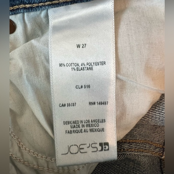 Joe’s Jeans distressed skinny raw hem jean Size 27 - Picture 8 of 8
